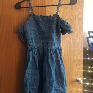 denim romper